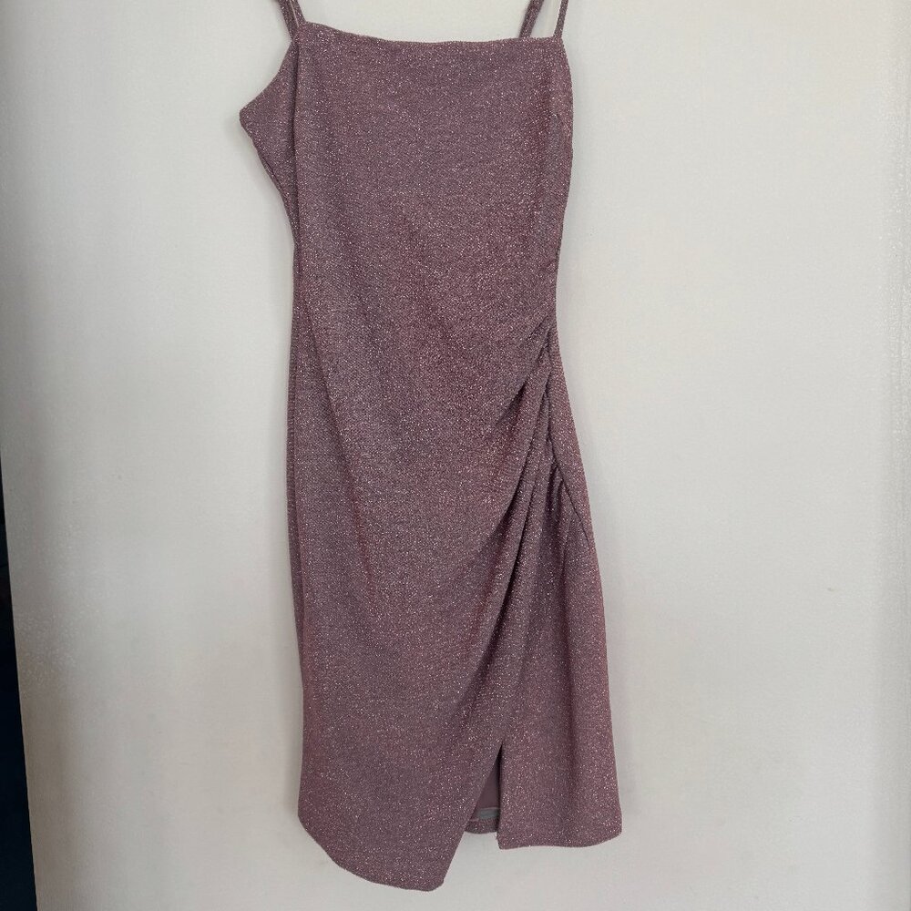 B Darlin Shimmer Mini Dress